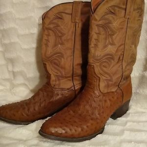 Dan Post ostrich boots